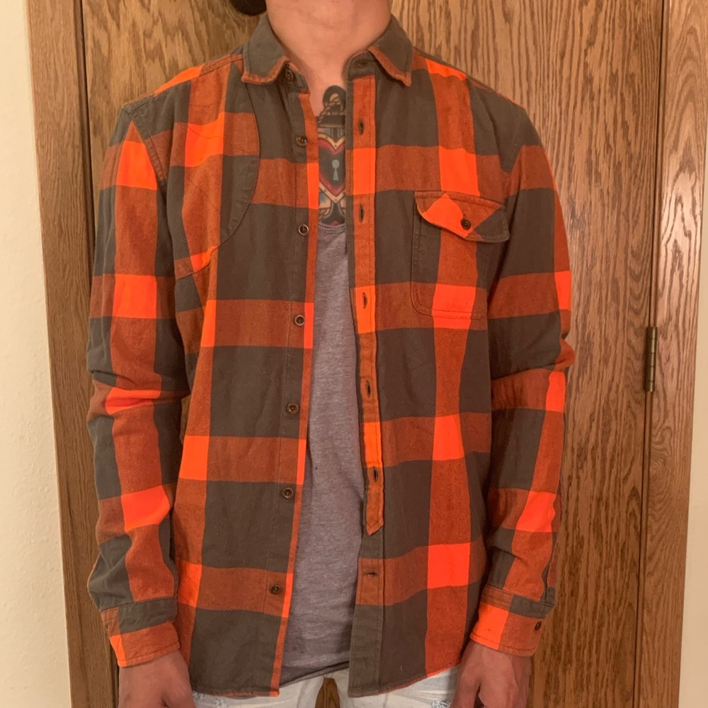 H&M mauritz archive collection button down sz S
